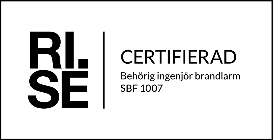 RISE_CERTIFIERAD_Behörig ingenjör brandlarm_H_white