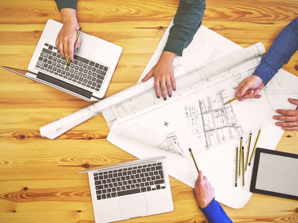 Design team planning for a new project