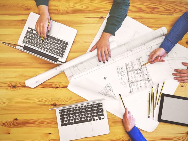 Design team planning for a new project